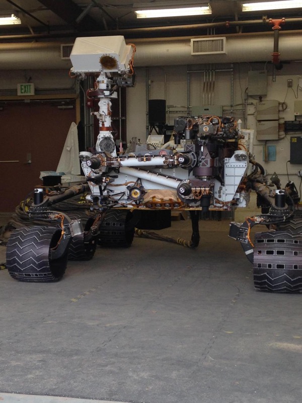 Taha Abbasi NASA JPL Curiosity engineering model MAGGIE